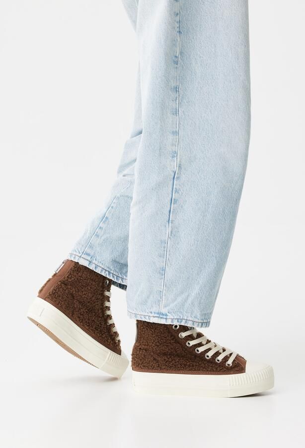 British Knights Kaya Mid Dames sneakers hoog Bruin Vrouwen schoenen - Foto 6