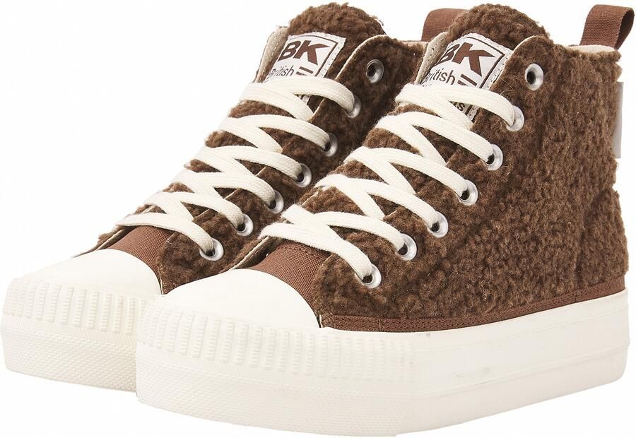 British Knights Kaya Mid Dames sneakers hoog Bruin Vrouwen schoenen - Foto 5