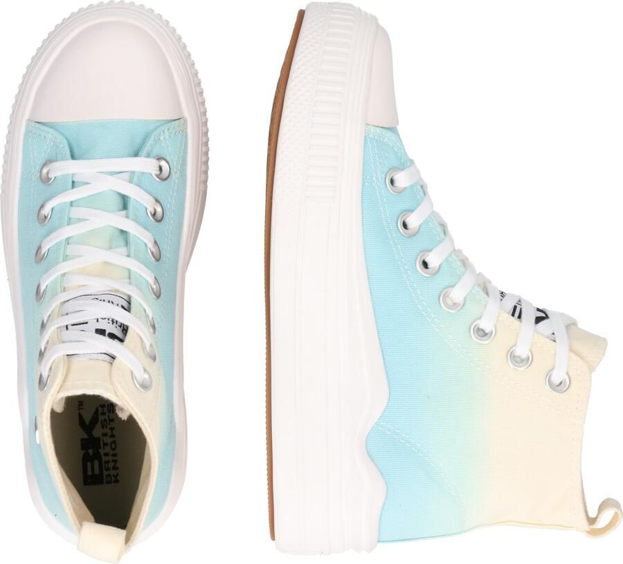 BRITISH KNIGHTS Sneakers hoog 'KAYA' champagne cyaan blauw - Foto 2
