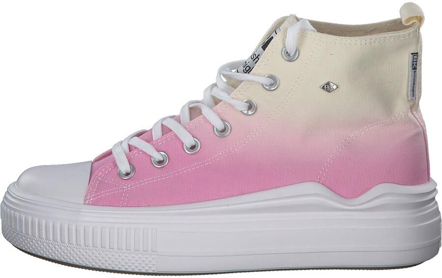 BRITISH KNIGHTS Sneakers hoog 'Kaya Flow' beige gemengde kleuren pink - Foto 2