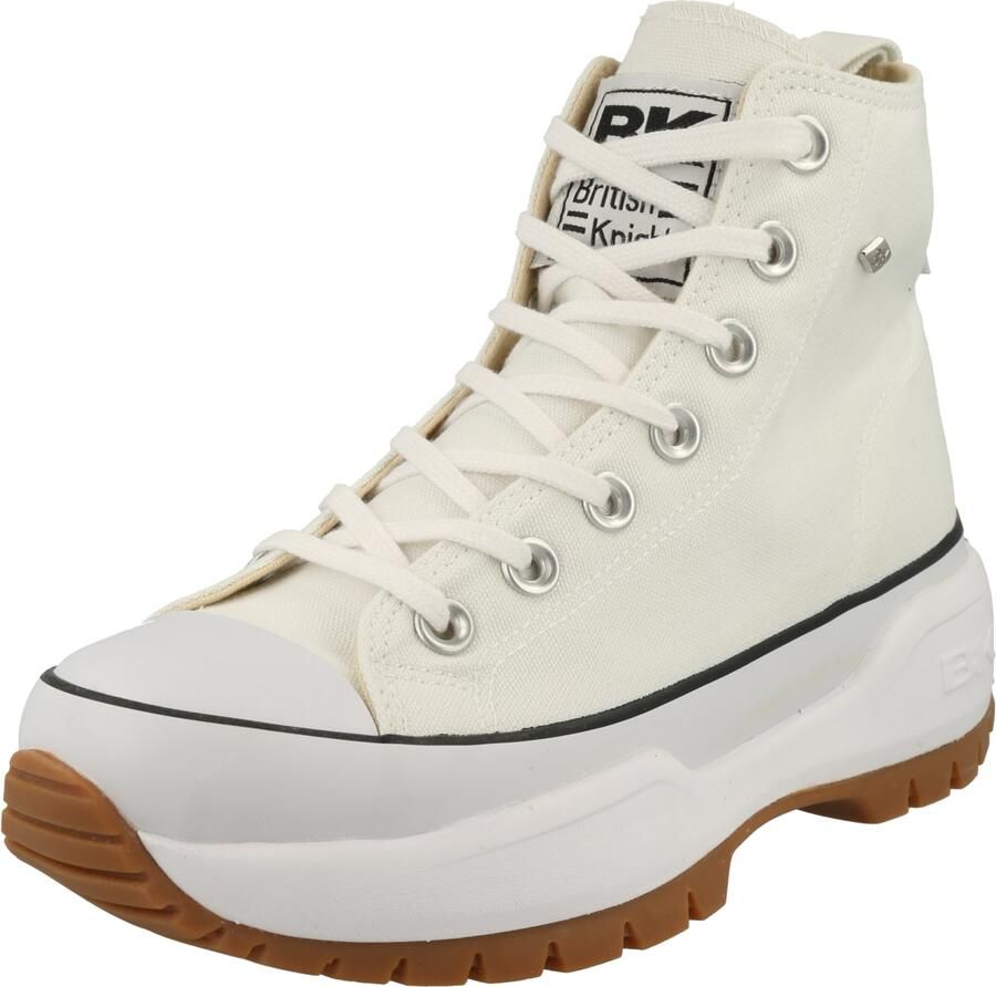 British Knights Kaya Mid Fly Dames Sneakers Hoog Wit Katoen Vrouwen Schoenen - Foto 18