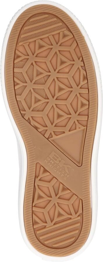 British Knights Kaya Flow Mid Dames Sneakers Hoog Beige Katoen Vrouwen Schoenen - Foto 10