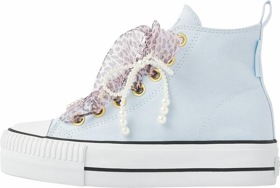 British Knights Kaya Mid Dames Sneakers Hoog Licht blauw Vrouwen Schoenen