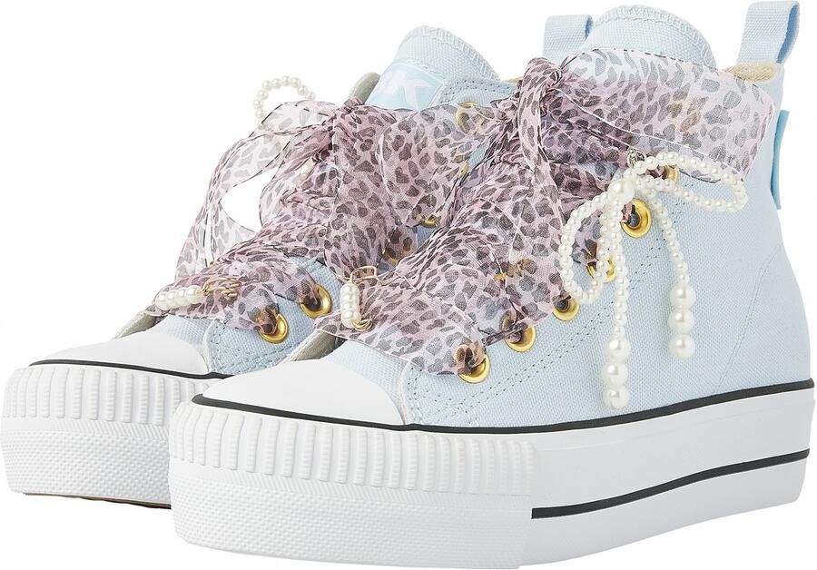 British Knights Kaya Mid Dames Sneakers Hoog Licht blauw Vrouwen Schoenen - Foto 5