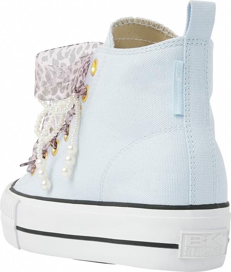 British Knights Kaya Mid Dames Sneakers Hoog Licht blauw Vrouwen Schoenen - Foto 4