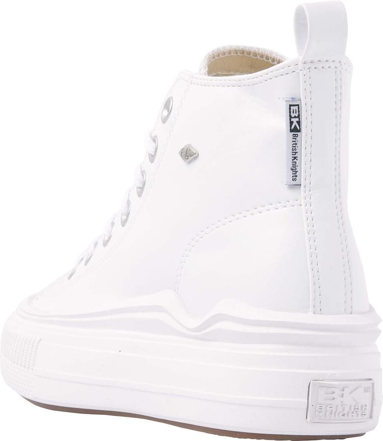 British Knights Kaya Flow Mid Dames Sneakers Hoog Wit Vrouwen Schoenen - Foto 3