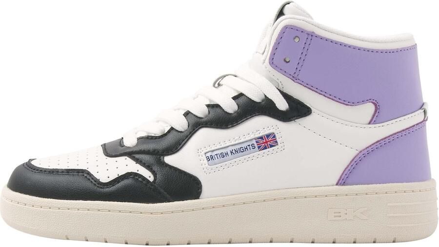 British Knights Noors Mid Dames Sneakers Hoog Wit Vrouwen Schoenen - Foto 2