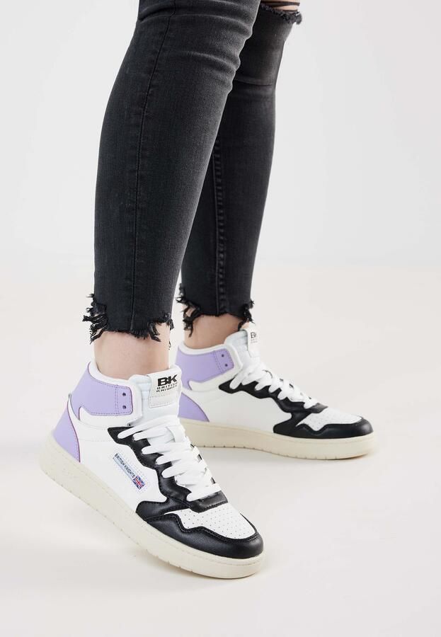 British Knights Noors Mid Dames Sneakers Hoog Wit Vrouwen Schoenen - Foto 3