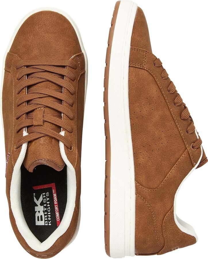 British Knights Axton Heren Sneakers Laag Bruin Mannen Schoenen - Foto 4