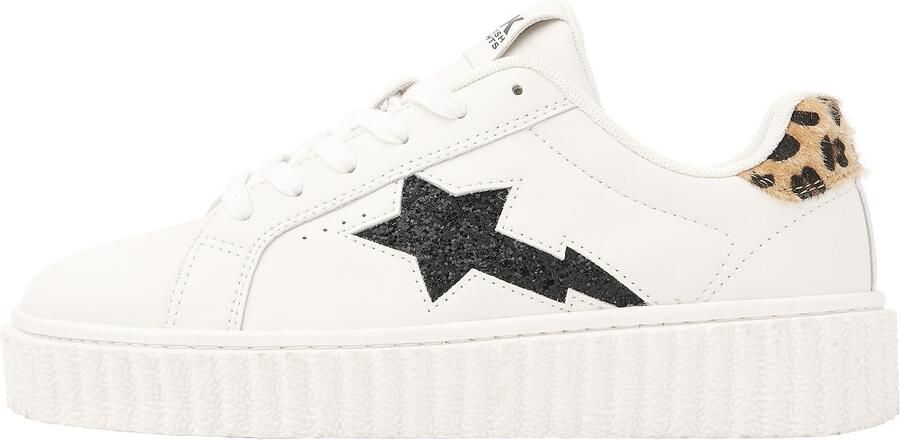 British Knights Bliss Dames sneakers laag Wit Zwart Panterprint Vrouwen schoenen - Foto 2
