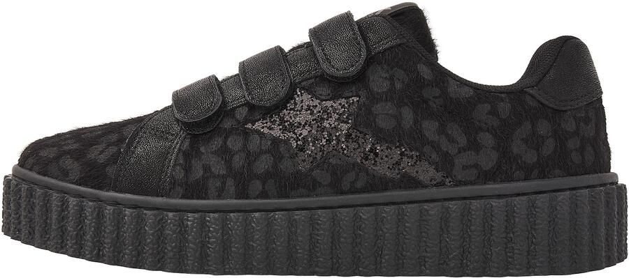 British Knights Bliss Velcro Dames sneakers laag Zwart Panter Vrouwen schoenen - Foto 1
