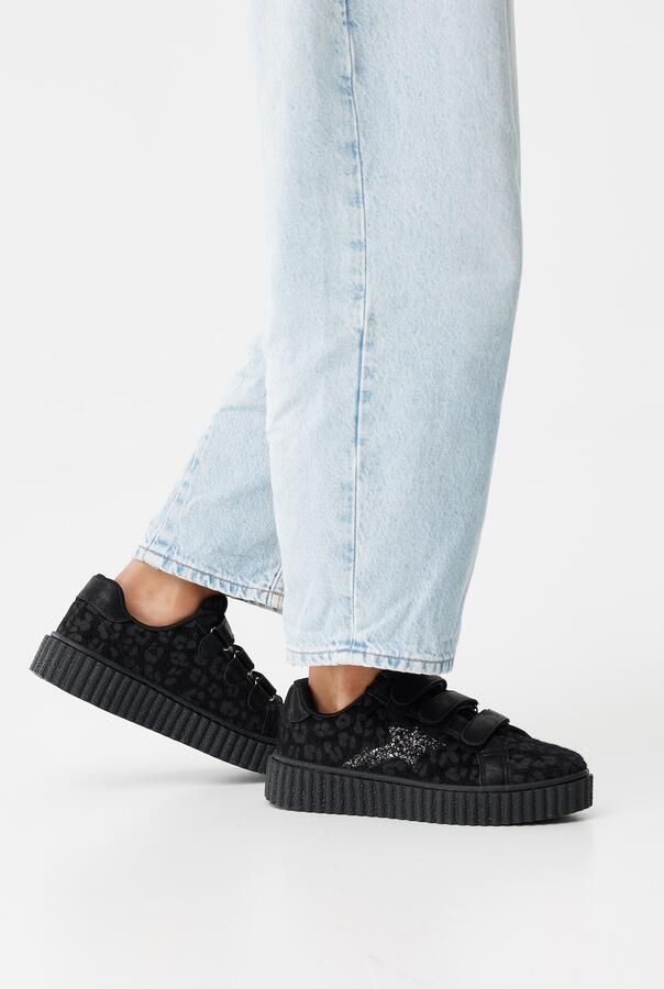 British Knights Bliss Velcro Dames sneakers laag Zwart Panter Vrouwen schoenen - Foto 7