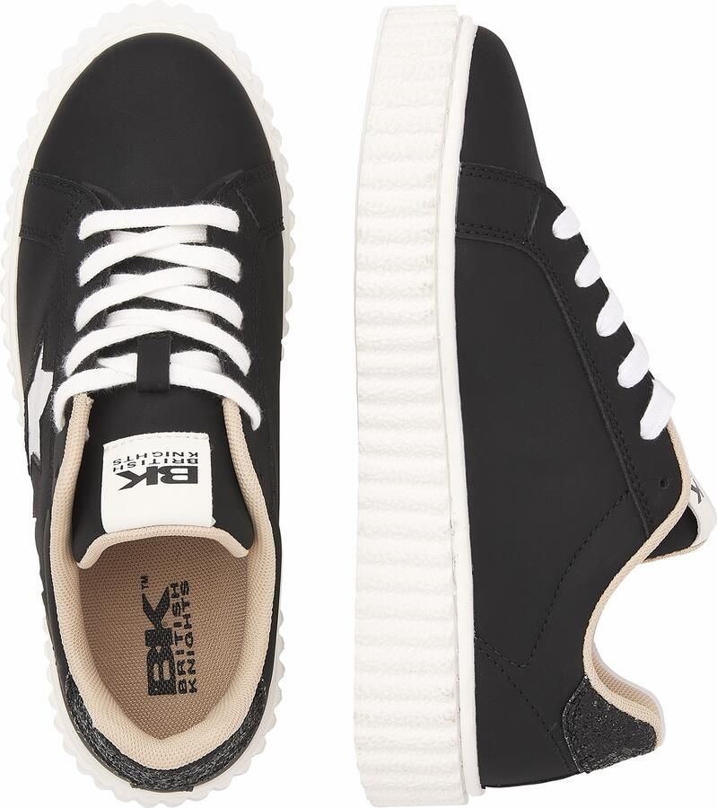 British Knights Bliss Dames sneakers laag Zwart Zilver Vrouwen schoenen - Foto 4