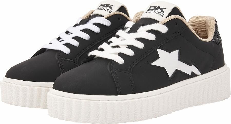 British Knights Bliss Dames sneakers laag Zwart Zilver Vrouwen schoenen - Foto 7