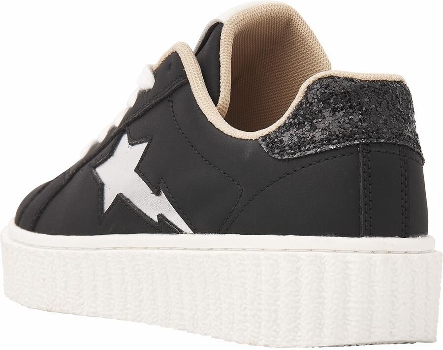 British Knights Bliss Dames sneakers laag Zwart Zilver Vrouwen schoenen - Foto 3