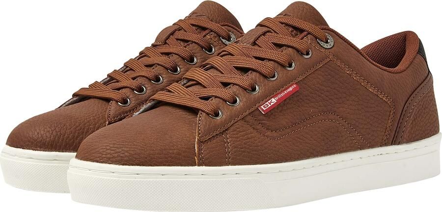 British Knights Dale Heren Sneakers Laag Bruin Mannen Schoenen - Foto 7