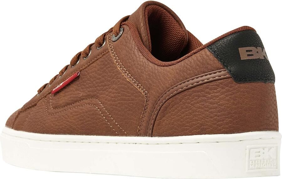 British Knights Dale Heren Sneakers Laag Bruin Mannen Schoenen - Foto 3