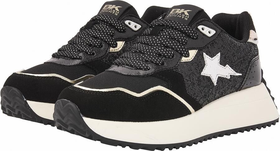 British Knights Fable Dames sneakers laag Zwart Goud Koeienprint Vrouwen schoenen - Foto 7