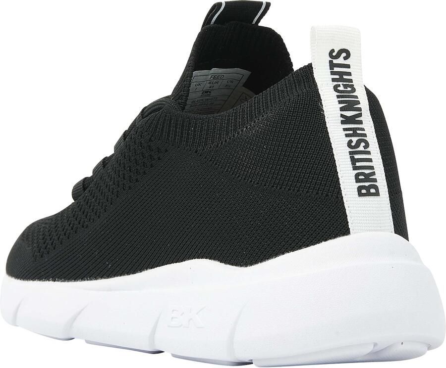 BRITISH KNIGHTS Sneakers laag ' FEED ' zwart wit - Foto 3