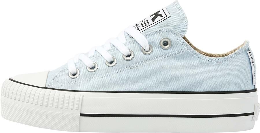 British Knights Kaya Low Meisjes Sneakers Laag Blauw Katoen Meiden Schoenen - Foto 5