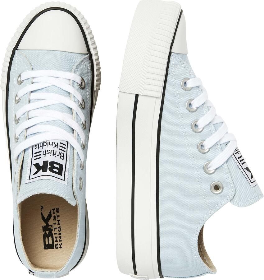 British Knights Kaya Low Meisjes Sneakers Laag Blauw Katoen Meiden Schoenen - Foto 6