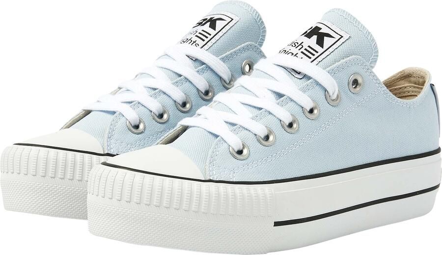 British Knights Kaya Low Meisjes Sneakers Laag Blauw Katoen Meiden Schoenen - Foto 4