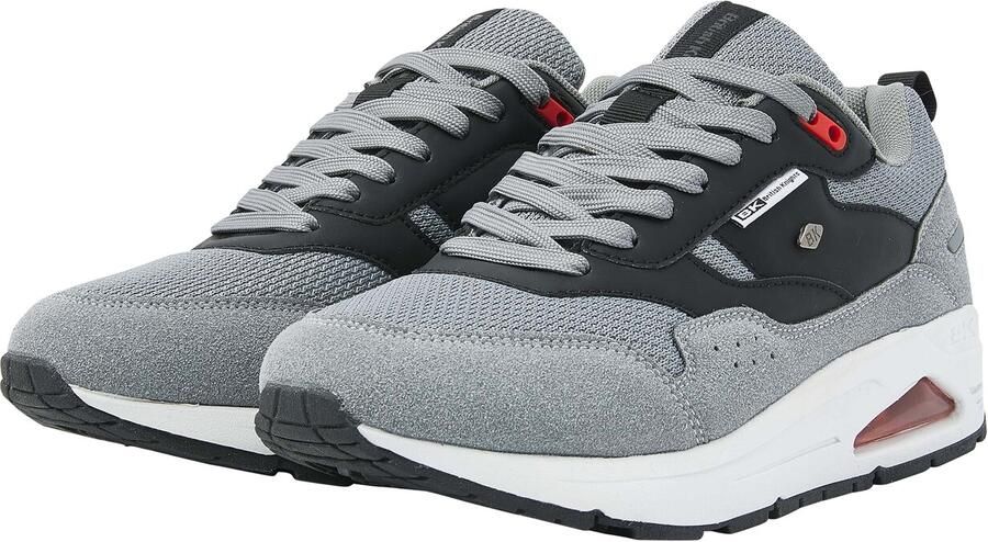 British Knights Lennox Heren Sneakers Laag Grijs Mannen Schoenen - Foto 6
