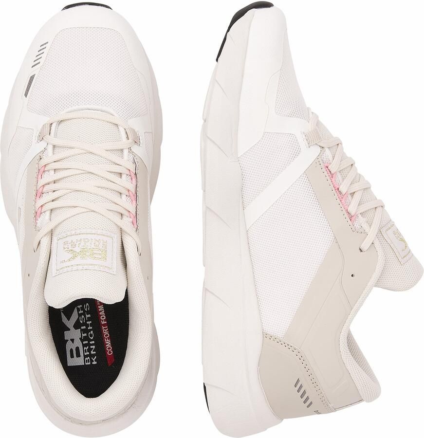 British Knights Luxon Dames sneakers laag Beige Gebroken Wit Vrouwen schoenen - Foto 3