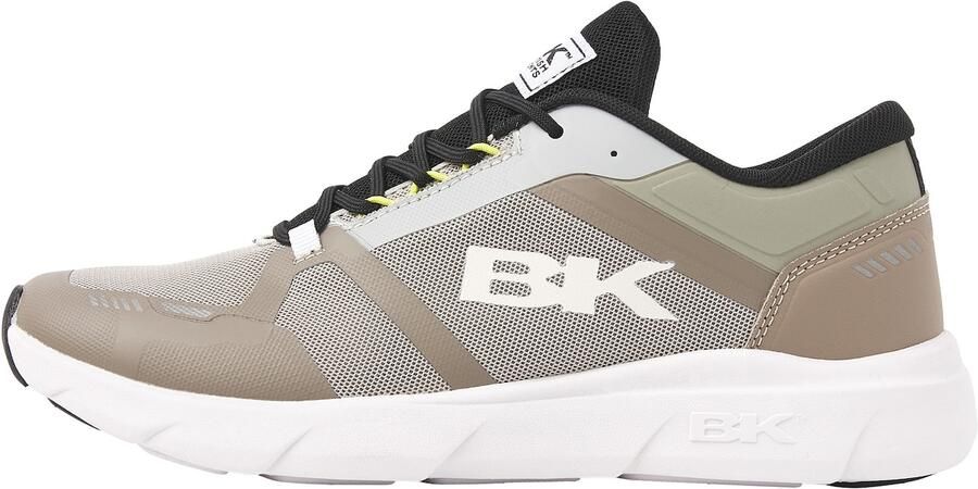British Knights Luxon Heren Sneakers Laag Kaki Zwart Mannen Schoenen