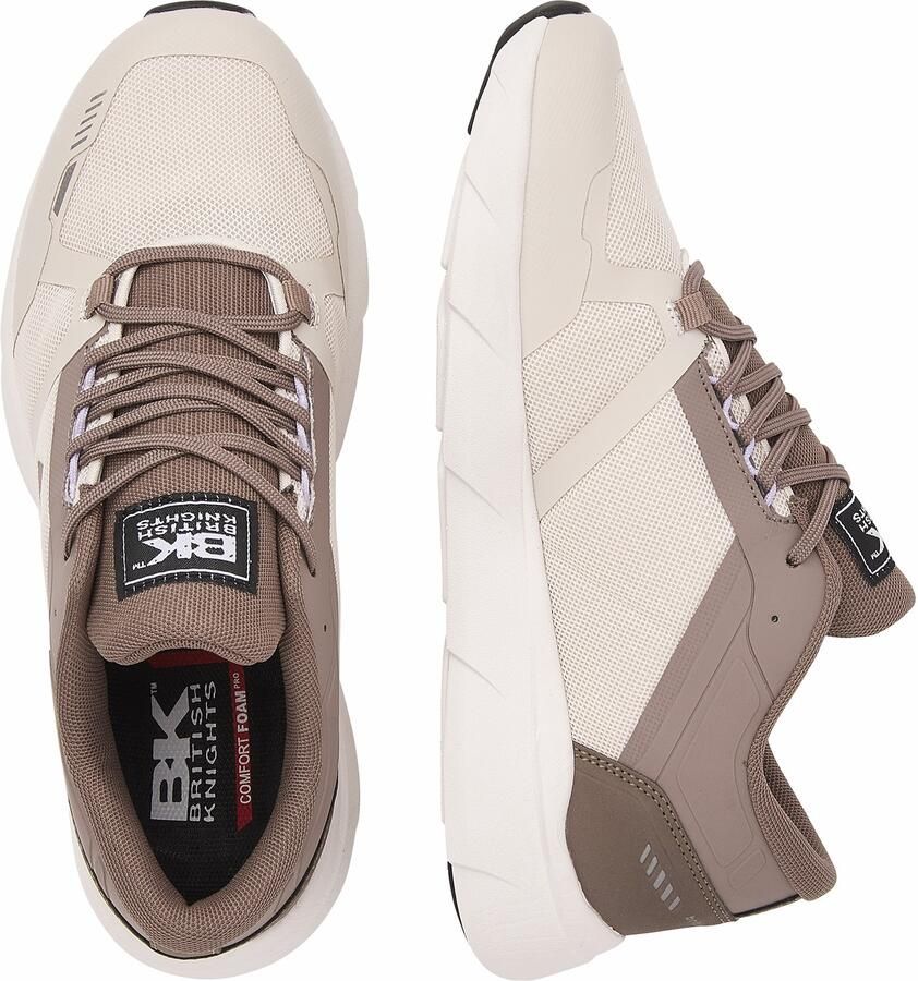 British Knights Luxon Dames sneakers laag Taupe Zand Vrouwen schoenen - Foto 4