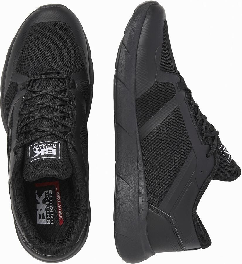 British Knights Luxon Heren Sneakers Laag Zwart Mannen Schoenen - Foto 2
