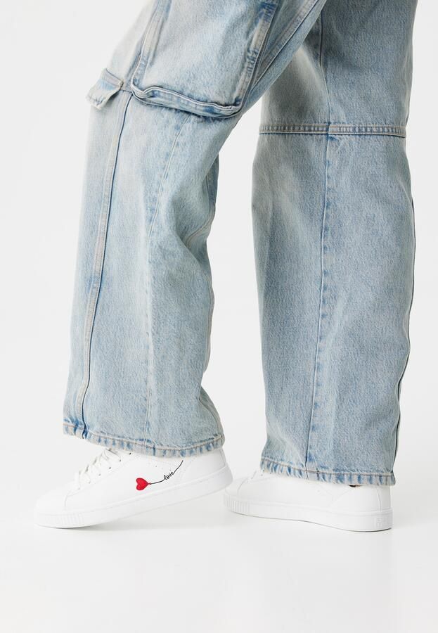 British Knights Mist Dames sneakers laag Wit Panterprint Hart Vrouwen schoenen - Foto 6