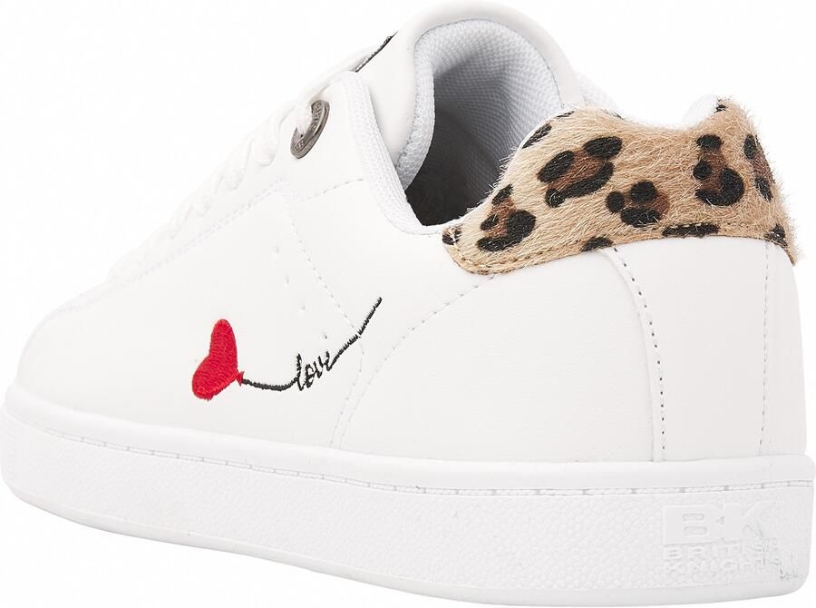 British Knights Mist Dames sneakers laag Wit Panterprint Hart Vrouwen schoenen - Foto 3