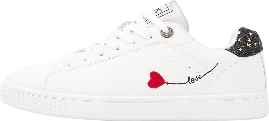 British Knights Mist Dames sneakers laag Wit Zwart Hart Vrouwen schoenen - Foto 2