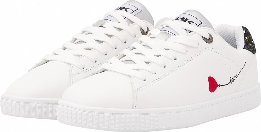 British Knights Mist Dames sneakers laag Wit Zwart Hart Vrouwen schoenen - Foto 7