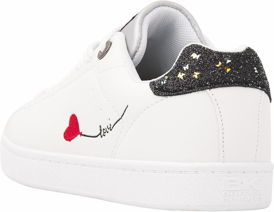 British Knights Mist Dames sneakers laag Wit Zwart Hart Vrouwen schoenen - Foto 3