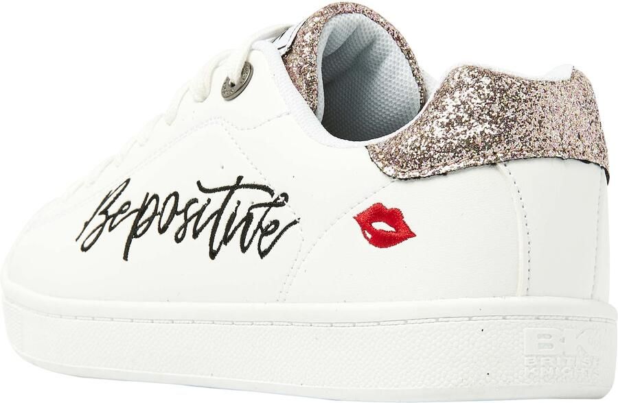 BRITISH KNIGHTS Sneakers laag 'MIST' rood zwart wit - Foto 3