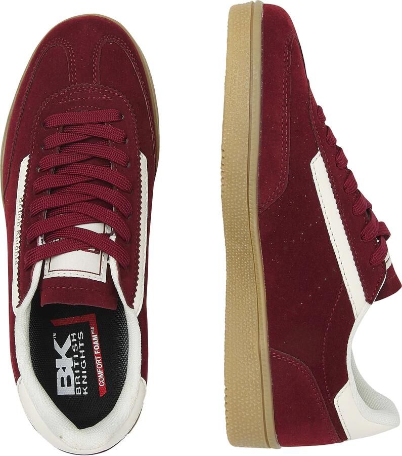 British Knights Revival Dames Sneakers Laag Rood Vrouwen Schoenen - Foto 5