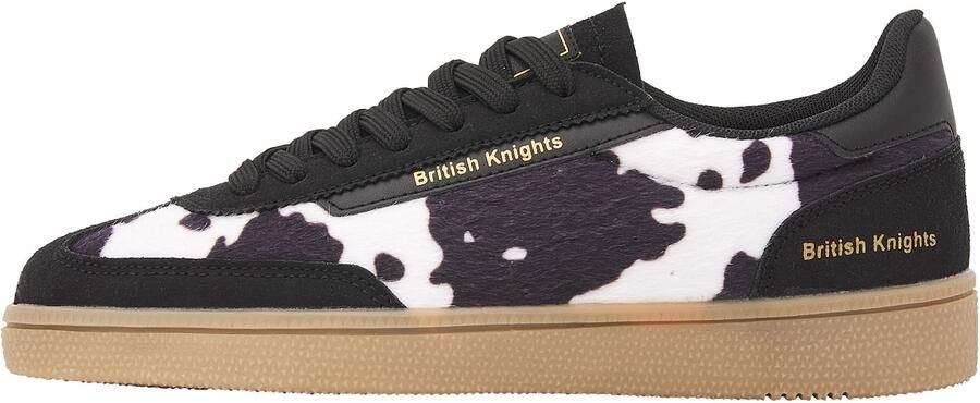 British Knights Revival Dames sneakers laag Koeienprint Zwart Vrouwen schoenen - Foto 2