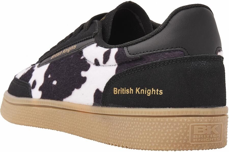 British Knights Revival Dames sneakers laag Koeienprint Zwart Vrouwen schoenen - Foto 6