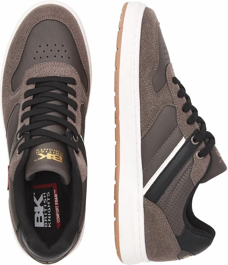 British Knights Strivo Heren sneakers laag Donker Grijs Zwart Mannen schoenen - Foto 5