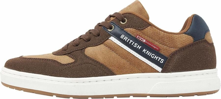 British Knights Strivo Heren Sneakers Laag Bruin Mannen Schoenen