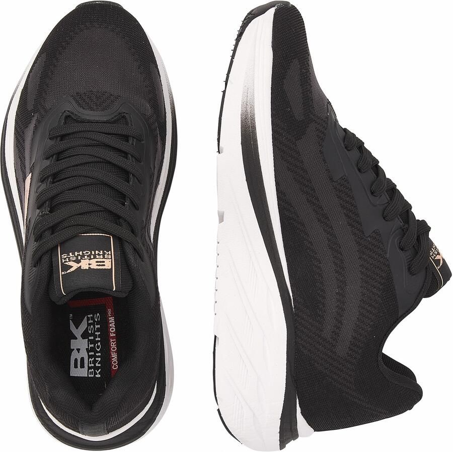 British Knights Surge Dames sneakers laag Zwart Rose Vrouwen schoenen - Foto 6