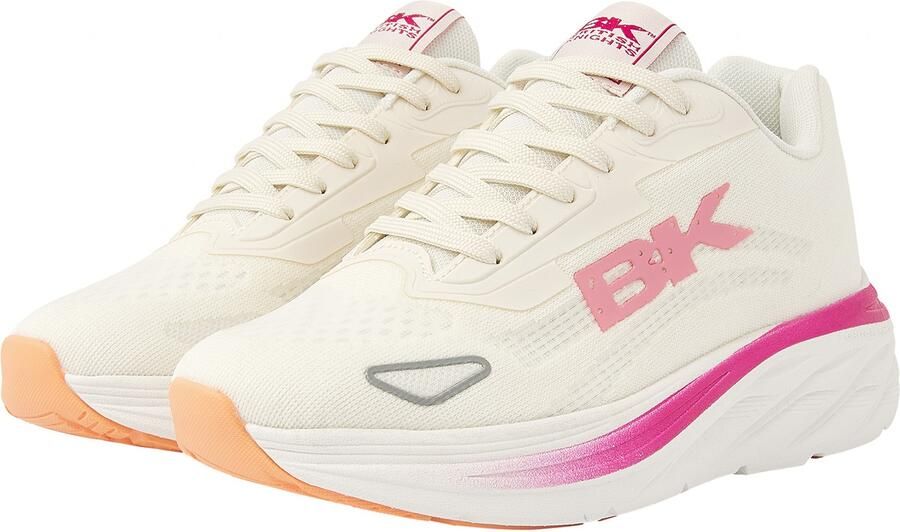 British Knights Surge Dames Sneakers Laag Gebroken wit Fuchsia Vrouwen Schoenen - Foto 3