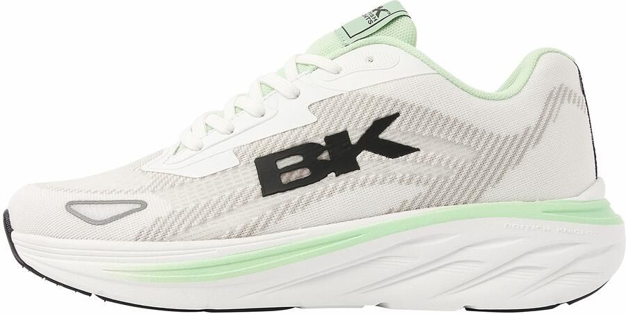 British Knights Surge Heren Sneakers Laag Wit Groen Mannen Schoenen