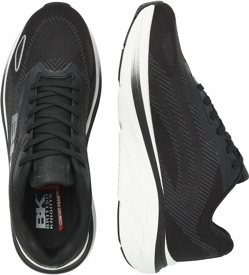 British Knights Surge Heren Sneakers Laag Zwart Mannen Schoenen - Foto 2