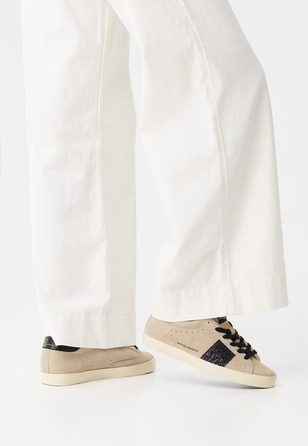 British Knights Syra Dames sneakers laag Beige Zwart Vrouwen schoenen Suede - Foto 6