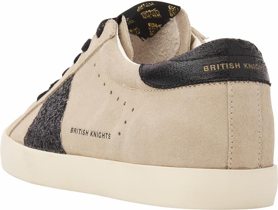 British Knights Syra Dames sneakers laag Beige Zwart Vrouwen schoenen Suede - Foto 3