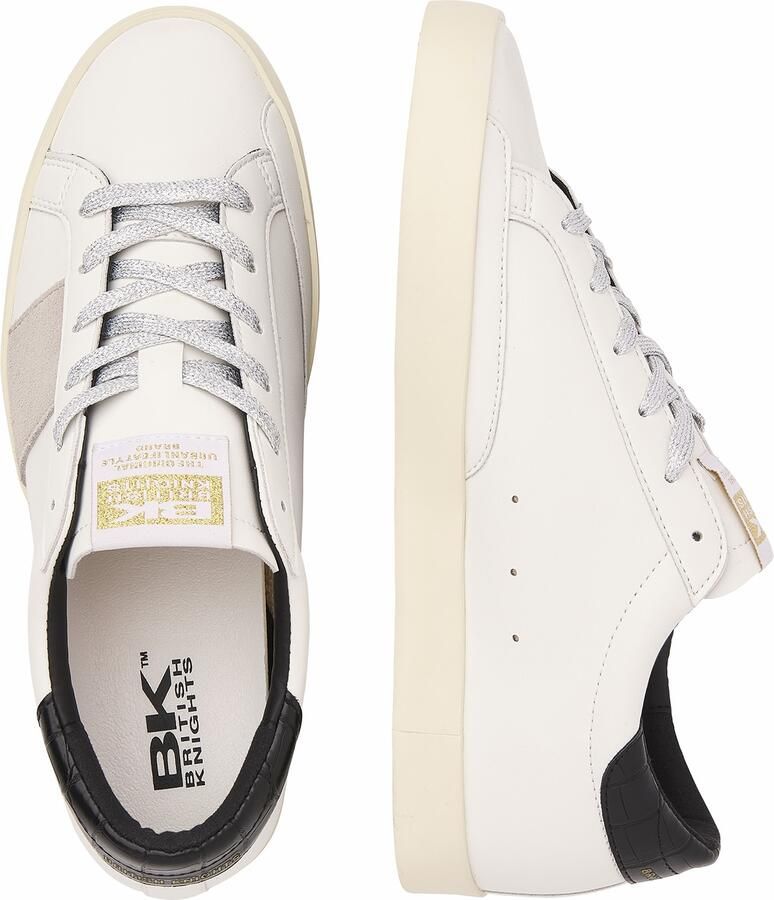 British Knights Syra Dames sneakers laag Wit Beige Zwart Vrouwen schoenen - Foto 6
