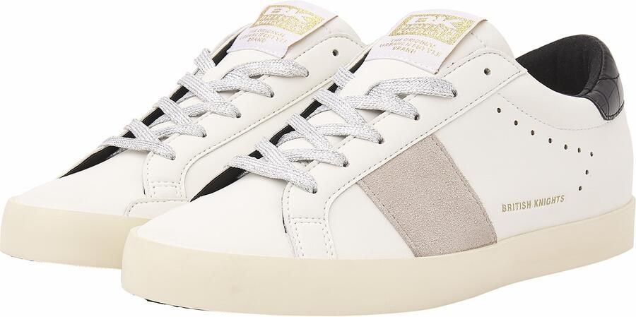 British Knights Syra Dames sneakers laag Wit Beige Zwart Vrouwen schoenen - Foto 3